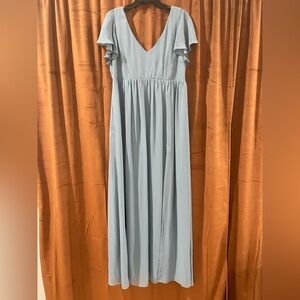 Birdy Grey Bridesmaid Dress Dusty Blue